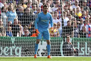 14APR18: Crystal Palace vs. Brighton & Hove Albion - Intense Premier League Clash at Selhurst Park