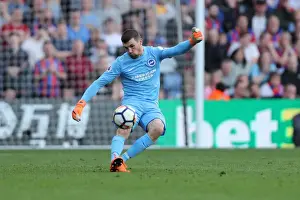 14APR18: Crystal Palace vs. Brighton & Hove Albion - Intense Premier League Clash at Selhurst Park