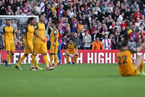 Crystal Palace 14APR18 Prints: 14APR18: Crystal Palace vs. Brighton & Hove Albion - Intense Premier League Clash at Selhurst Park