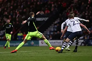 14Jan17: EFL Sky Bet Championship Clash - Preston North End vs. Brighton and Hove Albion at Deepdale