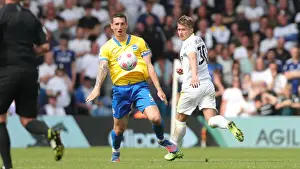 Leeds United 15MAY22 Prints: 15May22: Intense Premier League Battle - Leeds United vs