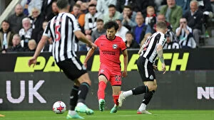 Images Dated 18th May 2023: 18MAY23: Intense Rivalry - Newcastle United vs. Brighton and Hove Albion in Premier League Showdown