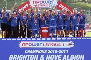 Team Pictures Collection: The 2010-11 League 1 Champions