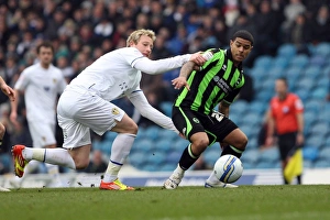Leeds United - 11-02-12 Prints: 2011-12 Away Game: Brighton & Hove Albion vs. Leeds United