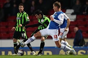 Images Dated 22nd January 2013: 2012-13 Away Season: Brighton & Hove Albion vs. Blackburn Rovers - Showdown at Ewood Park