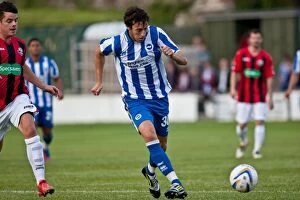 Images Dated 17th July 2012: 2012-13 Brighton & Hove Albion Pre-Season: Lewes Clash