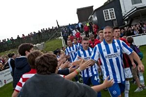 Images Dated 17th July 2012: 2012-13 Brighton & Hove Albion Pre-Season: Lewes Clash