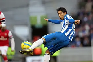 Arsenal - 26-01-2013 Prints: 2012-13 Season: A Home Battle - Brighton & Hove Albion vs Arsenal (January 26, 2013)