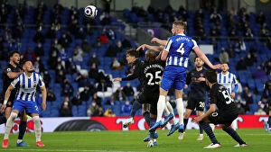 Images Dated 18th May 2021: 2020-21 Premier League: Showdown at American Express Community Stadium - Brighton & Hove Albion vs