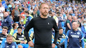 2021-22 Premier League: Brighton & Hove Albion vs. Watford - Intense Match Action at American Express Community Stadium