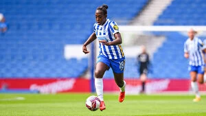 Images Dated 6th September 2021: 2021/22 WSL: Brighton & Hove Albion Women vs. West Ham United Women Clash at American Express