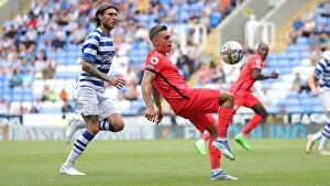 Images Dated 23rd July 2022: 2022 Pre-Season Friendly: Reading vs. Brighton & Hove Albion - Intense Action at Select Car