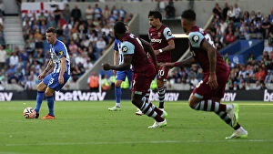 Images Dated 26th August 2023: 2023/24 Premier League: Brighton & Hove Albion vs. West Ham United - Intense Match Action at