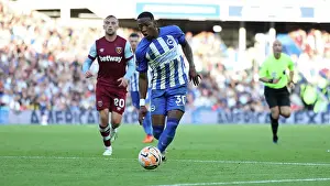 2023/24 Premier League: A Clash Between Brighton & Hove Albion and West Ham United at American Express Stadium