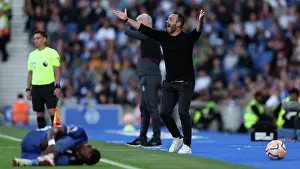 2023/24 Premier League: Thrilling Showdown - Brighton & Hove Albion vs. West Ham United at American Express Stadium