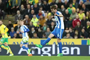 Norwich City 21APR17 Prints: 21APR17: Norwich City vs. Brighton & Hove Albion - Championship Clash at Carrow Road