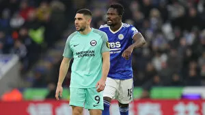 Images Dated 23rd January 2022: 23Jan22: Premier League Battle - Leicester City vs. Brighton & Hove Albion at King Power Stadium