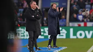Images Dated 23rd January 2022: 23Jan22: Premier League Clash - Leicester City vs. Brighton & Hove Albion at King Power Stadium