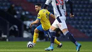 West Bromwich Albion 27FEB21 Prints: 27FEB21: Intense Premier League Clash - West Bromwich Albion vs. Brighton and Hove Albion