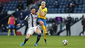 Images Dated 27th February 2021: 27FEB21: Premier League Battle - West Bromwich Albion vs. Brighton and Hove Albion at The Hawthorns