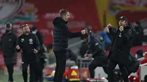 Gesture Prints: 3rd February 2021: Premier League Showdown - Liverpool vs