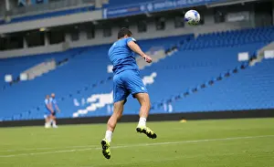 Prints of Young Seagulls Open Training Session 31st July 2015. Albion players training in front of a crowd of 750 Pre-Season Prints: 750 Fans Gather for Brighton & Hove Albion's Young Seagulls Open Training Session (31st July 2015)