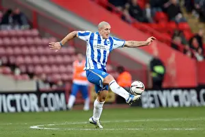 Charlton Athletic - 08-12-2012 Prints: Adam El-Abd in Action: Brighton & Hove Albion vs Charlton Athletic