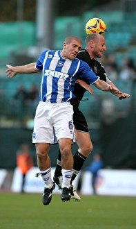 Tranmere Rovers Collection: Adam El Abd in the air
