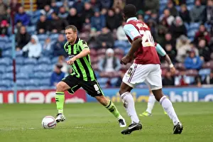 Burnley - 06-04-12 Prints: Alan Navarro: In Action Against Burnley - Npower Championship, April 6, 2012