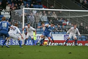 Images Dated 18th December 2006: Albion defend an Oldham attack