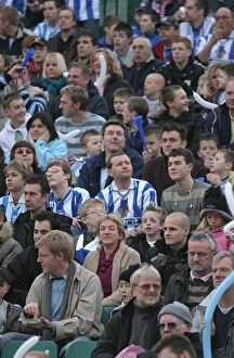 Images Dated 19th February 2007: Albion fans in family stand v Nottingham Forest