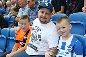 Season 2015 16 Prints: Albion Fans Gather for a Peek at Young Seagulls Open Training Session (31st July 2015)