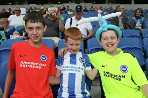 Albion Fans Gather for Young Seagulls Open Training Session (31st July 2015)