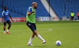 Prints of Young Seagulls Open Training Session 31st July 2015. Albion players, training Pre-Season Prints: Albion Players at Young Seagulls Open Training Session (31st July 2015)