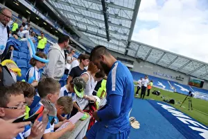 Albion Stars Connect with Fans: Young Seagulls Open Training Session (31st July 2015)