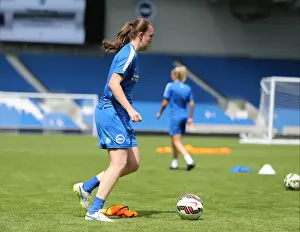 Prints of Young Seagulls Open Training Session 31st July 2015. Albion women, training Pre-Season Prints: Albion Women's Young Seagulls Open Training Session: Empowering the Next Generation (31st July 2015)