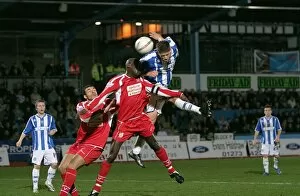 Images Dated 4th December 2006: Alex Revell heads Albion into a 2-0 lead