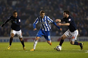 Blackburn Rovers - 12-02-2013 Prints: Andrea Orlandi in Action: Brighton & Hove Albion vs
