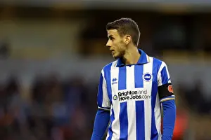 Wolves - 10-11-2012 Prints: Andrea Orlandi of Brighton & Hove Albion in Action Against Wolverhampton Wanderers
