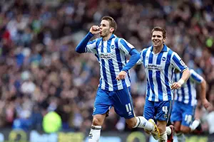 Event:bn 20130105 Prints: Andrea Orlandi's Stunner: Brighton & Hove Albion Take 1-0 Lead vs