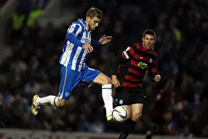 Event:bha 121106 Prints: Andrea Orlandi's Thrilling Performance: Brighton & Hove Albion vs Peterborough United