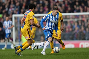 2013 Prints: Andrew Crofts in Action: Brighton & Hove Albion vs. Crystal Palace, March 17, 2013
