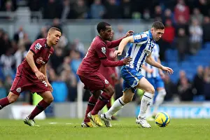 Event:bn 20130105 Prints: Andrew Crofts in Action: Brighton & Hove Albion vs Newcastle United