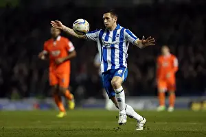 Millwall - 18-12-2012 Prints: Andrew Crofts Battles in the Midfield: Brighton & Hove Albion vs Millwall