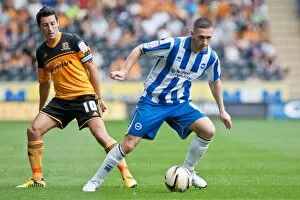Images Dated 18th August 2012: Andrew Crofts Hull City Brighton HA 120818