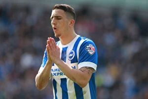 Images Dated 2nd April 2016: Anthony Knockaert in Action: Brighton and Hove Albion vs. Burnley, Sky Bet Championship (02APR16)
