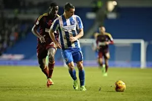 Images Dated 14th February 2017: Anthony Knockaert: In Action for Brighton & Hove Albion vs Ipswich Town