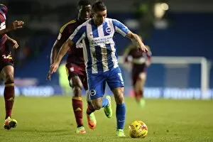 Images Dated 14th February 2017: Anthony Knockaert in Action: Brighton & Hove Albion vs. Ipswich Town (EFL Sky Bet Championship)