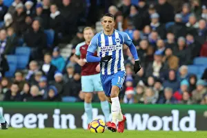 Burnley 16DEC17 Prints: Anthony Knockaert in Action: Brighton & Hove Albion vs Burnley