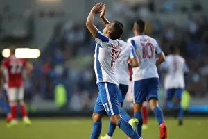 Anthony Knockaert Scores the Opener: Brighton & Hove Albion vs. Nottingham Forest, EFL Sky Bet Championship (12AUG16)
